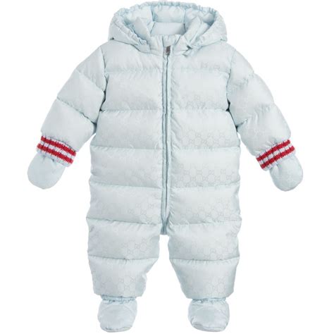 gucci newborn outfits|gucci baby snowsuit.